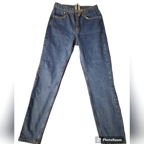 Ragged jeans blue jeans - Picture 6 of 9